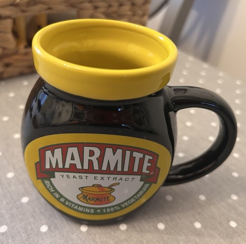 Marmite jar ceramic shaped - marmite, tea
