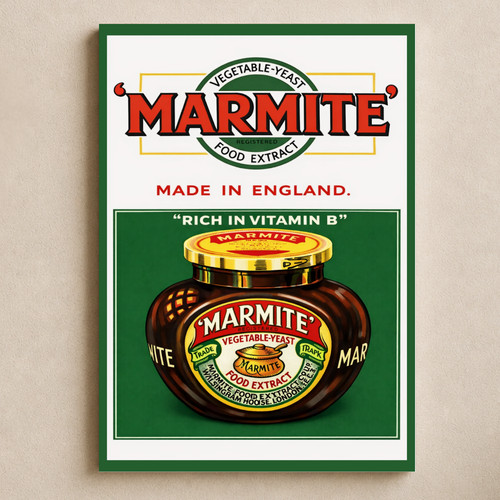 Marmite retro vintage - marmite,