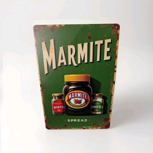 Marmite vintage style metal - vintage,