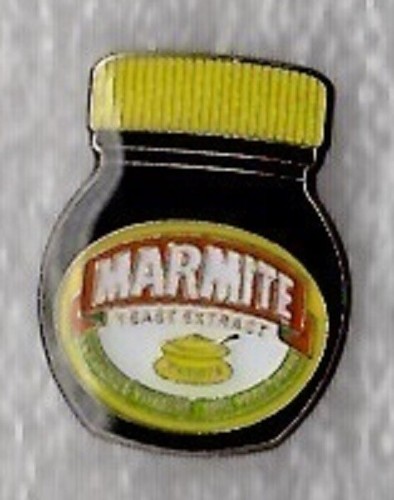 Marmite pin badge love - it, or