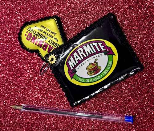 Marmite advertising fabric - marmite,