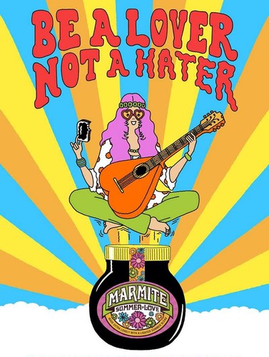 Marmite summer love retro - summer,