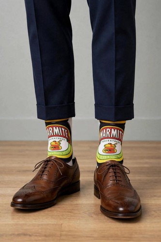 Novelty socks marmite - novelty,
