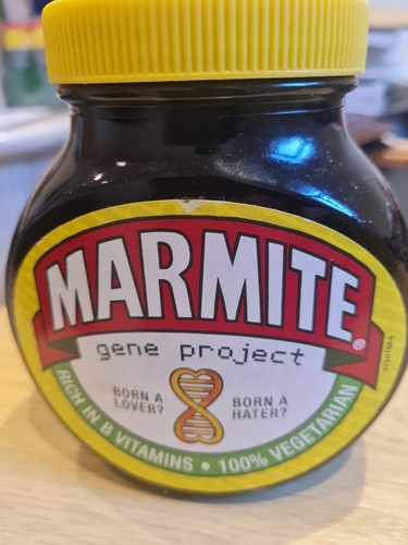 Marmite gene project - gene, jar