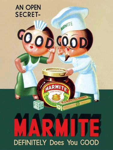 Good marmite retro metal - retro,