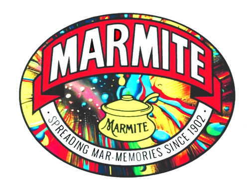 Colourful marmite - colourful,