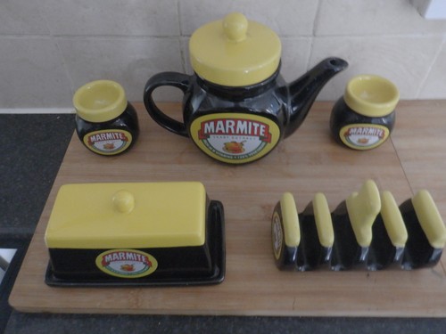 Marmite tea pot - , rack,2