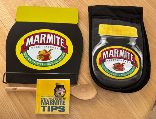 Marmite cookbook stand wooden - marmite,
