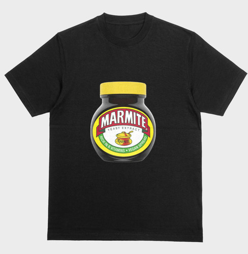 Marmite joke funny tshirt - joke,