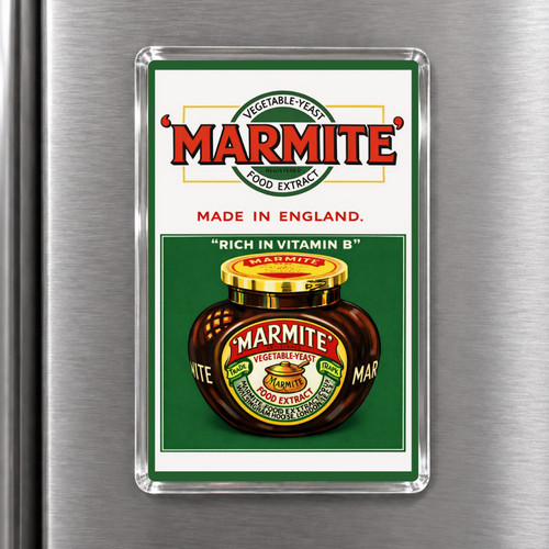 Marmite retro acrylic - marmite,