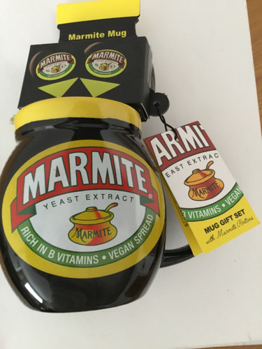 Marmite ceramic mug gift - marmite,