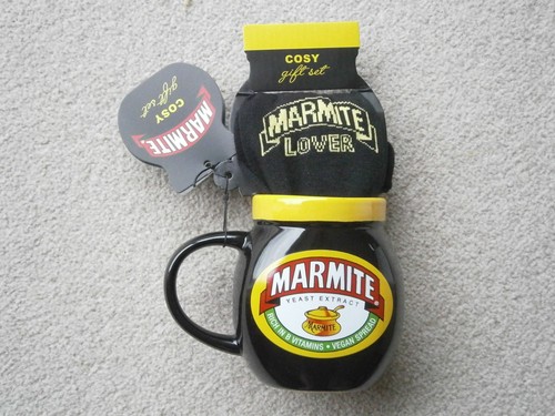 Marmite cosy gift set mug - a,