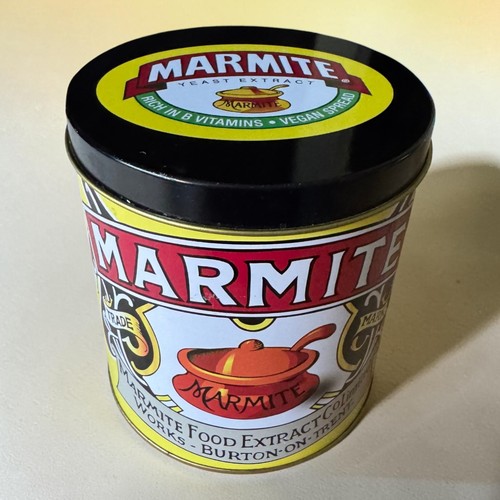 Marmite storage tin yeast - tin,