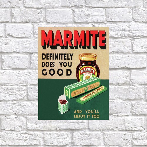 Marmite does good retro tin - marmite,