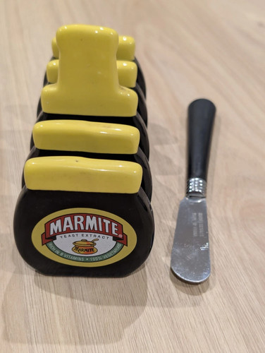 Marmite ceramic toast rack - rack, 4